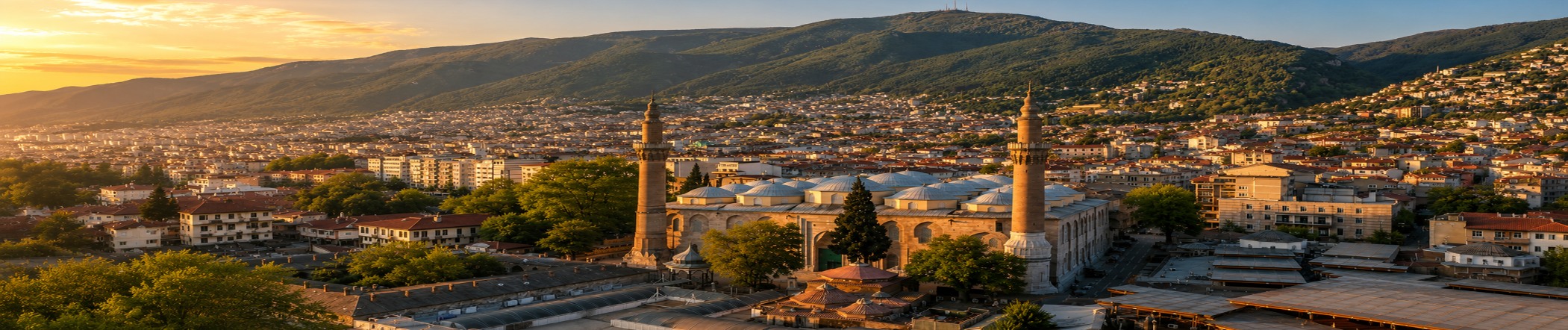 Bursa — Ulu Cami ve Uludağ